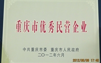 喜讯：重庆尊龙官网登录人生就是博登录集团被评为"重庆市优秀民营企业"荣誉称号