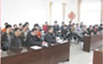 汶上公司组织全体干部职工观看学习《感动中国2010、2011颁奖晚会》